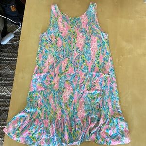 Lilly Pulitzer Kristen Flounce Dress sz small